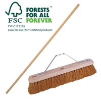 Click for a bigger picture.xx 24'' Soft Yard Broom Complete