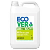 Click for a bigger picture.xx Ecover Washing Up Liquid Lemon Aloe 5L Single