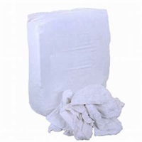Click for a bigger picture.White Towelling Rags 9kg Bale