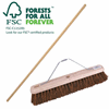 xx 3' / 36''  Stiff Yard Broom Complete
