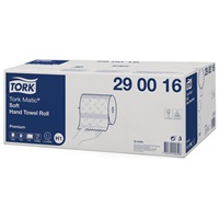 Click for a bigger picture.Tork H1 290016 Premium Matic Hand Towel Roll 2ply White 100m