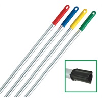 Click for a bigger picture.xx Green Exel Mop Handle