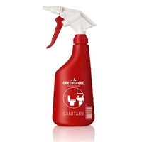 Click for a bigger picture.xx Empty Greenspeed Trigger Spray Red 650ml Washroom / Sanitary
