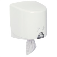 Click for a bigger picture.Kimberly-Clark 7018 Hand Towel Roll Control Dispenser ( New Centrefeed Style )