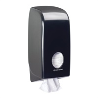Click for a bigger picture.Kimberly-Clark 7172 Folded Toilet Tissue Dispenser Black ( Bulk Pack )