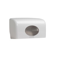 Click for a bigger picture.Kimberly-Clark 6992 Twin Toilet Roll Dispenser