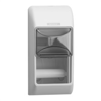 Click for a bigger picture.Katrin 92384 Double Toilet Roll Dispenser White