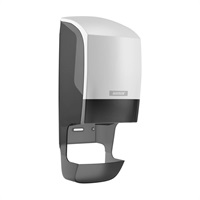 Click for a bigger picture.Katrin System Toilet Roll Dispenser White 90144 With Core Catcher