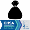 Click here for more details of the Black Refuse Sacks CHSA - Heavy Duty (15kg) 90L 18x29x38
